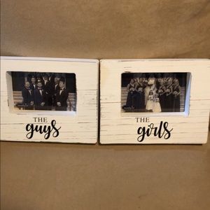 Wedding picture frames